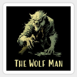 The Wolf Man Magnet